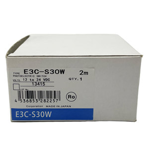 Capteur photoélectrique diffuse E3C-S30W 100 % neuf, détection 30 mm, sortie NPN DC12-24V, en stock - Product Image 2