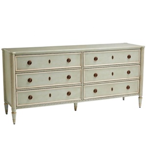 <span class=keywords><strong>Commode</strong></span> à 6 tiroirs en <span class=keywords><strong>bois</strong></span> <span class=keywords><strong>massif</strong></span> style campagne française, finition vieillie, pour chambre et entrée - Product Image 4
