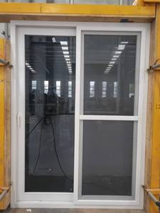 Porte coulissante en PVC certifiée CE à prix abordable avec <span class=keywords><strong>verre</strong></span> creux trempé pour balcon et villa - Product Image 3