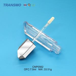 Emballage de gloss à lèvres en cristal, tubes transparents pour gloss à lèvres, logo personnalisé, 6,5 ml, tubes de gloss à lèvres personnalisés - Product Image 4