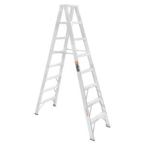 บันไดอลูมิเนียม Truper ESTD-27 แบบสองขั้น ดีไซน์อุตสาหกรรม 7 ขั้น ได้รับการรับรองมาตรฐาน EN131 สำหรับใช้ในครัวเรือน - Product Image 1