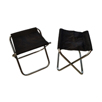 Tabouret pliant extérieur en alliage d'aluminium chaise de pêche Portable voyage chaise de plage Train tabouret pliant