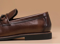 Chaussures de mariage en cuir véritable de haute qualité, grande taille, chaussures en cuir pour hommes de bureau