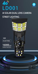 V380 4 ống kính 3 màn hình 12MP 6K ngoài trời an ninh mạng máy ảnh 360 PTZ <span class=keywords><strong>IP</strong></span> CCTV không dây <span class=keywords><strong>Wifi</strong></span> năng lượng mặt trời 4 gam Sim thẻ máy ảnh - Product Image 4