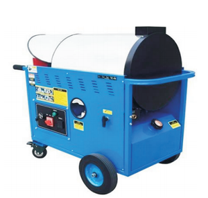 Nouvelle machine de nettoyage haute pression alimentée par carburant double fonctions eau chaude/froide-chauffage instantané <span class=keywords><strong>10</strong></span> HP moteur diesel 250Bar - Product Image 4