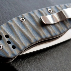 Navaja de Bolsillo Multifuncional para Exteriores AUS-8 con Mango G10, Hoja Plegable Personalizable OEM HK FB069 para Camping, Caza y Bricolaje, 1 Año de Garantía, 177mm - Product Image 6