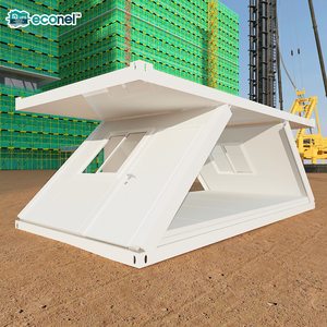 20ft che vive la stanza Mobile di tipo impermeabile Z Connect la casa prefabbricata con il pannello a Sandwich d'acciaio di colore - Product Image 3