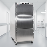 Congélateur mortuaire pour trois corps, réfrigérateur mortuaire pour hôpital, stockage frigorifique pour morgue hospitalière