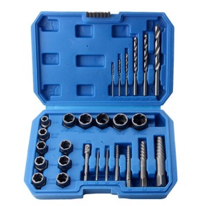 29Pcs Broken Screw Extractor Set Metric Spiral Flute High Carbon Steel Industrial Grade Bolt Remover Tools - Product Image 5