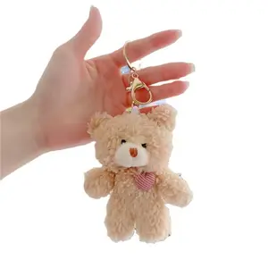 โรงงานขายตรงบูติกมินิตุ๊กตาหมีจี้ตุ๊กตาหมีตุ๊กตาพวงกุญแจกระเป๋าถือจี้ของเล่นตุ๊กตา