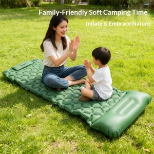 <span class=keywords><strong>Matelas</strong></span> <span class=keywords><strong>de</strong></span> camping <span class=keywords><strong>gonflable</strong></span> double moderne <span class=keywords><strong>pour</strong></span> l'extérieur avec pompe à pied <span class=keywords><strong>pour</strong></span> les couples et les familles - Product Image 3