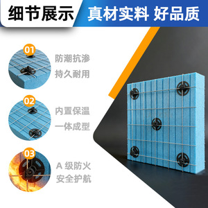 Panneau d'isolation XPS Yuxing, résistance à la compression de 0,119 Mpa, classe d'incendie B1, pour système d'isolation des murs extérieurs - Product Image 2