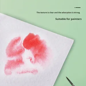 Bốn lá cỏ ba lá Trung Quốc bức tranh nghệ thuật vẽ giấy chất lượng cao màu nước sơn giấy cho sinh viên - Product Image 4