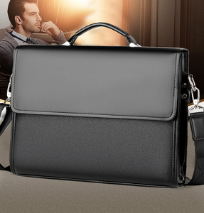 2021 mới máy tính xách tay PU Túi da cho nam giới văn phòng Vali máy tính xách tay Túi - Product Image 4