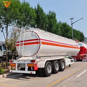 Semirremolque Cisterna de Acero Usado con Tracción Automática, 3 Ejes, 56.1-58 CBM, 21-30T, para Transporte de Gas GLP, 12r22.5, en Venta - Product Image 2