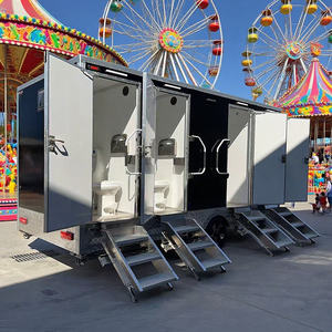 Remorque de toilettes mobiles portables et économiques pour les opérations d'événements extérieurs à grande échelle - Product Image 3