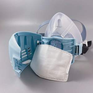 للبيع بالجملة مناجم فحم رخيصة للبناء الصناعي والغبار والضباب ومكافحة الجسيمات والغبار واقية من الغبار سلامة الغاز نصف قناع التنفس - Product Image 3