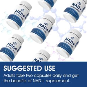 Suplementos de NAD+ en Cápsulas con Resveratrol, Nicotinamida Adenina Dinucleótido, Venta Caliente OEM ODM - Product Image 4