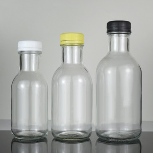 <span class=keywords><strong>Moins</strong></span> <span class=keywords><strong>cher</strong></span> 250ml 350ml 500ml Bouteille de jus en verre ronde 8OZ 12OZ 16OZ Bouteille de sauce en verre hermétique avec bouchon à vis - Product Image 5