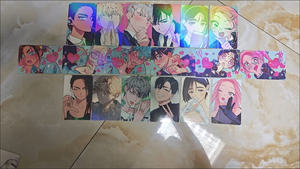 55 pièces/paquet jeu coréen <span class=keywords><strong>Manga</strong></span> Alien scène Laser <span class=keywords><strong>carte</strong></span> Mizi Sua Ivan Till Hyuna Luka Double face impression <span class=keywords><strong>carte</strong></span> LOMO Anime <span class=keywords><strong>carte</strong></span> - Product Image 5