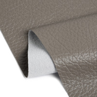 K366HB En stock Cuir synthétique gaufré grain litchi 1,0 mm Semi-PU Écologique pour meubles, bagages et sacs à main Vente en gros