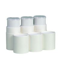 50g biodégradable Kraft carton Twist-up bâton déodorant conteneur pour crème pour le visage parfum perruque papier cosmétique disparaissant