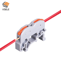 Vente directe d'usine, nouvelle conception de connecteur de fil électrique à utiliser sur rail DIN UK3, bornier DIN, connecteur de fil de borne