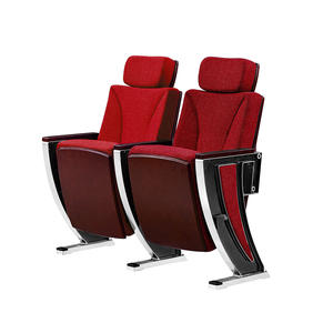 Chaises d'auditorium en tissu au design moderne 2024 avec porte-gobelets pour écoles, cinémas et églises – Fabriquées en Chine - Product Image 2