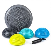 Coussin d'équilibre gonflable en PVC texturé, disque d'équilibre pour la stabilité, exercices de yoga, entraînement intérieur et extérieur