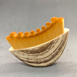 Brosse de massage faciale pour le contour lymphatique avec poils doux, pour le modelage de la mâchoire - Product Image 1