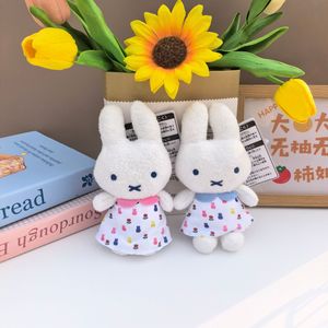 Peluche Miffyed Kawaii douce de 16 cm, porte-clés, animal en peluche, jouet en peluche de dessin animé pour machine à griffes, vente en gros en usine, personnalisable - Product Image 4