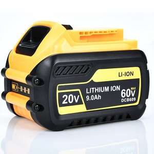 แบตเตอรี่ลิเธียมอิออน Quanchuangda 20V 9.0Ah 60V Max DCB609 สำหรับเครื่องมือไฟฟ้า - Product Image 1