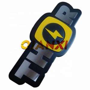 Kim Loại Biểu Tượng Mảng <span class=keywords><strong>Alu</strong></span> Nhãn Hiệu Biển Tên Tấm Anodized Nhôm Biểu Tượng Biển Tên Tấm - Product Image 5