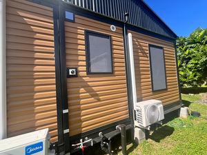 Maisons préfabriquées résistantes au sel, maison de plage en bois, maisons préfabriquées pour la vie en île tropicale - Product Image 4