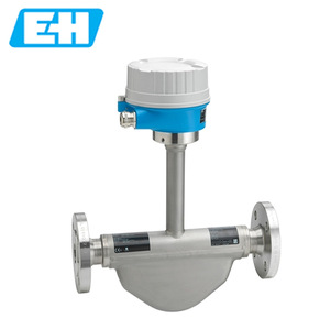 Débitmètre massique Coriolis E+H 18000 kg/h en acier inoxydable à bride pour liquides et gaz - Product Image 1