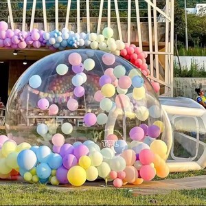<span class=keywords><strong>Château</strong></span> gonflable transparent pour enfants, dôme gonflable, tente à bulles pour fêtes en plein air - Product Image 1