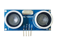 HC-SR04P modul pengukuran jarak ultrasonik, modul Sensor pengukur jarak 3-5.5V voltase lebar