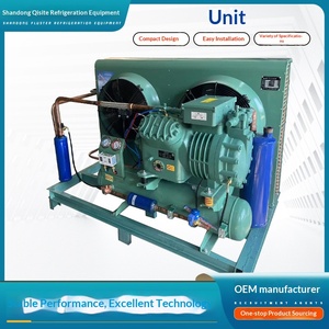 Cold <strong>Storage</strong> Semi-closed Refrigeration <strong>Unit</strong> High/<strong>Low</strong> Temperature Range -25C 45C 800kW Cooling Capacity Refrigerant - Product Image 3