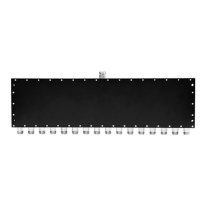 Diviseur de puissance RF à microbandes UHF <span class=keywords><strong>420</strong></span>-450 MHz 50W 16 voies avec connecteurs N et F pour systèmes de communication critiques - Product Image 1