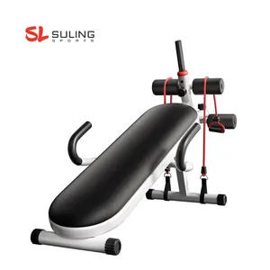 Bodybuilding Muscle abs abdominal exercise Folding machine equipment Fitness Training Sit Up ab Bench for stomach workout