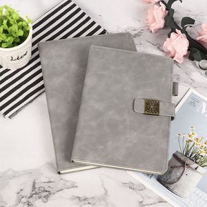 Promotion Customizable Business Hardcover Pu Notebook Premium Printing A5 Magnetic Buckle Notebook With Pu Cover - Product Image 5