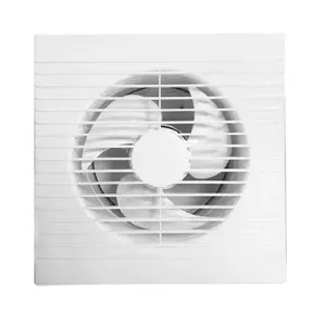 KNS pencere monte havalandırma restoran Fan sıcak satmak bakır Motor elektrikli plastik 4 6 inç 100 150 Mm eksenel akış fan AC