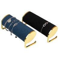 Vente en gros de présentoirs de comptoir pour montres de luxe, présentoir haut de gamme en métal multicolores pour bracelets