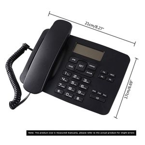 Teléfono Fijo de Escritorio con Cable y Identificador de Llamadas Jiubai para Recepción de Hotel y Uso en Oficina - Product Image 4
