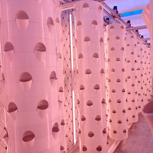 <span class=keywords><strong>Torre</strong></span> Hidropónica Tridimensional con Bomba Giratoria Automática Controlada por PLC, Cultivo en Agua Profunda por Goteo, Sistema de Riego de PVC/ABS para Plantación - Product Image 2