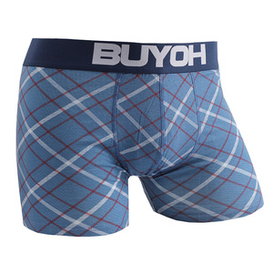 Boxer da <span class=keywords><strong>Uomo</strong></span> in Cotone Stile Semplice e Sexy con Logo Personalizzato - Traspiranti, Ecologici e Perfettamente Aderenti - Product Image 3