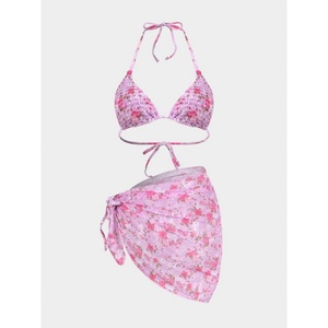 Maillot de bain deux pièces sexy à imprimé léopard pour femme, séchage rapide, éco-responsable, coupe haute, collection 2024 - Product Image 5