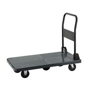 Pro-Grade Aerospace Aluminum Platform Truck With Non-Slip Surface And Silent Rubber Wheels For Professional Home Moving Use - Product Image 1