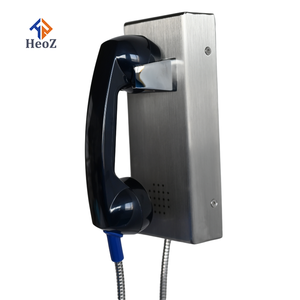 Teléfonos resistentes al vandalismo <span class=keywords><strong>Teléfono</strong></span> de taxi Seguridad Prisión Piscina 911 Emergencia Recluso Blindado Línea directa Autodial <span class=keywords><strong>Teléfono</strong></span> de acero inoxidable - Product Image 5
