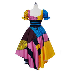 Vestido colorido de princesa con mangas abullonadas para mujer, disfraz de Cosplay de Halloween para personajes de cine y <span class=keywords><strong>Anime</strong></span> - Product Image 5